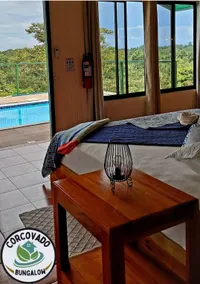 Cabin with a pool and panoramic view - Image 2