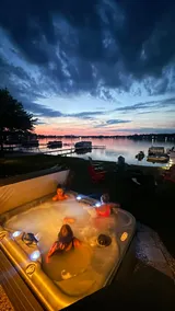Lakefront Sunset view w/ Hot Tub-Private Dock - Image 2