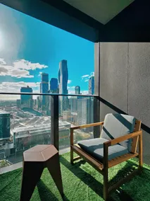 Epic Skyline View From Balcony. Pool, Gym, Jacuzzi - Image 2