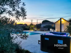"Les Lièvres" House Air-conditioned Relaxation Oasis with Pool & Jacuzzi - Image 5