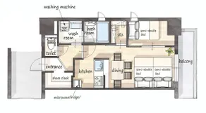 Ryota's apartment, Kanayama Station, 8-minute walk, family apartment 3 - Image 5