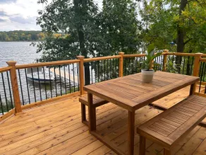 Family Friendly Lakefront Cabin w/ Pontoon Rental - Image 3