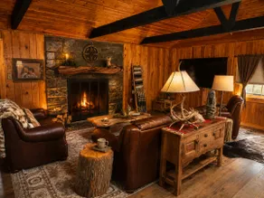 Cozy Mountain Log Cabin Retreat & Hot Tub - Image 5