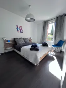 T2 lumineux cosy, terrasse, wifi, Tram D, Parking - Image 5