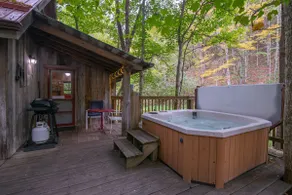 Historic Pre-Civil War Cabin w/Hot Tub & Fireplace - Image 4