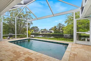 New Pool! - Tropical Waterfront Cottage -Dock & Optional Boat - Image 2