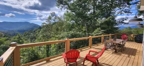 Cozy Mountain Chalet with views, private setting! Near WCU and Castle Ladyhawke  - Image 3