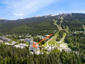 Le Chamois - view & parking — To Celebrate - Image 2