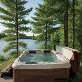 Lake Cabin w/hot tub and pontoon rental - Image 2