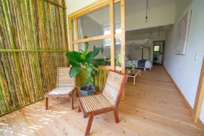 Eco paradise by the river, garden oasis - Image 3