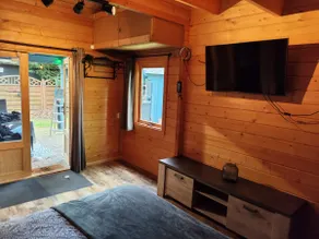 In a quiet location in a wooden chalet - Image 3