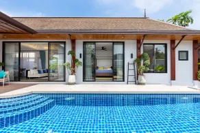 The Blue Villa, 4 BDR Pool Villa Nai Harn Soi Naya - Image 3