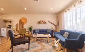 Twin Palms Desert Getaway - Jacuzzi, Fire pit, Meditation room & more - Image 3