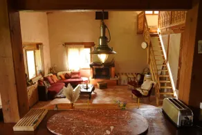 Casa in legno naturale, con una magnifica vista sulle montagne così misteriosa. - Image 5