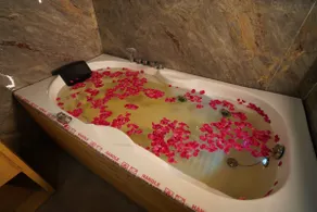 ”Romantic Woodland Cottage: Jacuzzi& Private Lawn” - Image 4