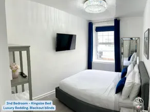 OCEAN ESCAPE 200m From the Sea, High Spec Town Centre Entire Flat, 3 Bedrooms, TVs All Rooms - Image 3