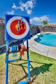 Family Pool Home – Saltwater Pool & Fire Pit – 2 King Suites – Sleeps 12 - Image 2