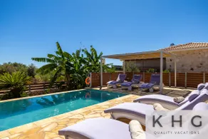 Leo's Red stone & White stone made villas, 2 villas with private pool in Karavados village - Image 3