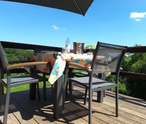 L'Écureuil – Quiet, nature & view cottage - Image 3