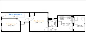 Sun House in Hampden Private Apartment no stairs - Image 2