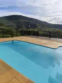 High Hill House, mountain view, solar heated pool - Image 4