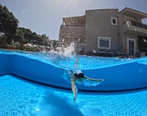 Four Seasons private villa - seaview - big heated pool - gym - sport activities - Image 2