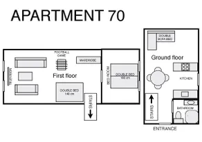 LIllevang Apartment 70 close to LEGO HOUSE & LAND - Image 2