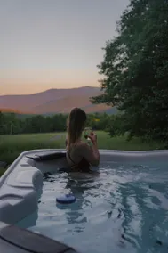 Le Chalet: Modern Design, Mountain views, Chef's Kitchen, Sauna & Hot Tub  - Image 3