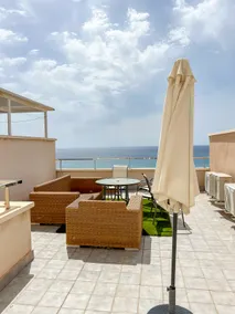 Candela terrace and pool, Family Apartment 1 - Image 5