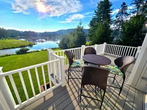 Walk to Wisp! Lake Front Home w/ Hot Tub & Firepit - Image 2