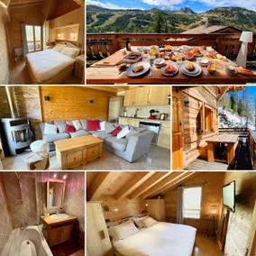 Beautiful wooden chalet, Isola 2000 - Image 2