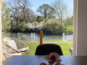River Retreat Lodge is front line with panoramic views over the river Avon. - Image 4