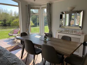 River Retreat Lodge is front line with panoramic views over the river Avon. - Image 3