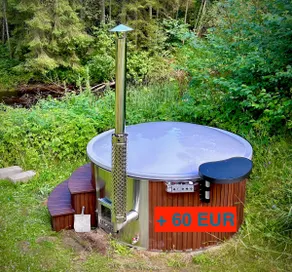 Private riverside sauna house with hot tub - Image 4