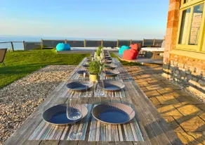 Beachfront-Sleeps 22 (+) hot tub-swim spa - Bar - Image 5