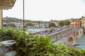 ABOVE Ponte Pietra • 2000yr roman bridge • SUITE - Image 3