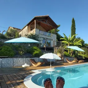 “Gîte Bellevue • Swimming pool & panoramic view” - Image 4