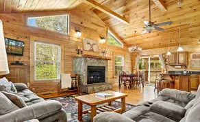 Log Cabin Near Lake Lure, Tryon, and Asheville! - Image 5