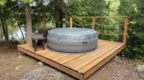 Isolated Lakefront rustic cabin / Edelweiss Resort - Image 3