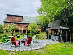 Cozy Forest Log Cabin | Hot Tub, Fire Pit, Pets Ok - Image 4