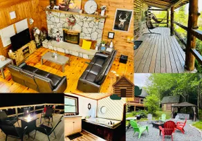 Cozy Forest Log Cabin | Hot Tub, Fire Pit, Pets Ok - Image 2