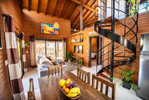 Cabin 800m from the Beach with 4 bedrooms and a barbecue grill - Image 2