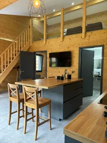 Perce-Neige 5p: Charming quiet cottage, private hot tub - Image 4