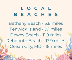 Sleeps 6. Near Bethany Beach. Coastal calm retreat - Image 2