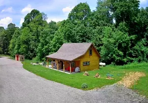 Exceptionally Private Rustic Luxury Cabin adjacent to 16,000 acres of Gamelands - Image 5