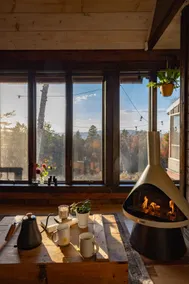 Log Cabin w/mtn views, hot tub, fire pit! - Image 3