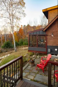 Log Cabin w/mtn views, hot tub, fire pit! - Image 5