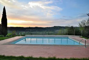 Chianti ground floor accommodation, pool with a view - Image 5