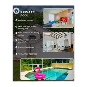 Cozy House with Private Pool. Kissimmee/Orlando - Image 2