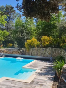 Villa with heated pool, view on the Ventoux. - Image 3